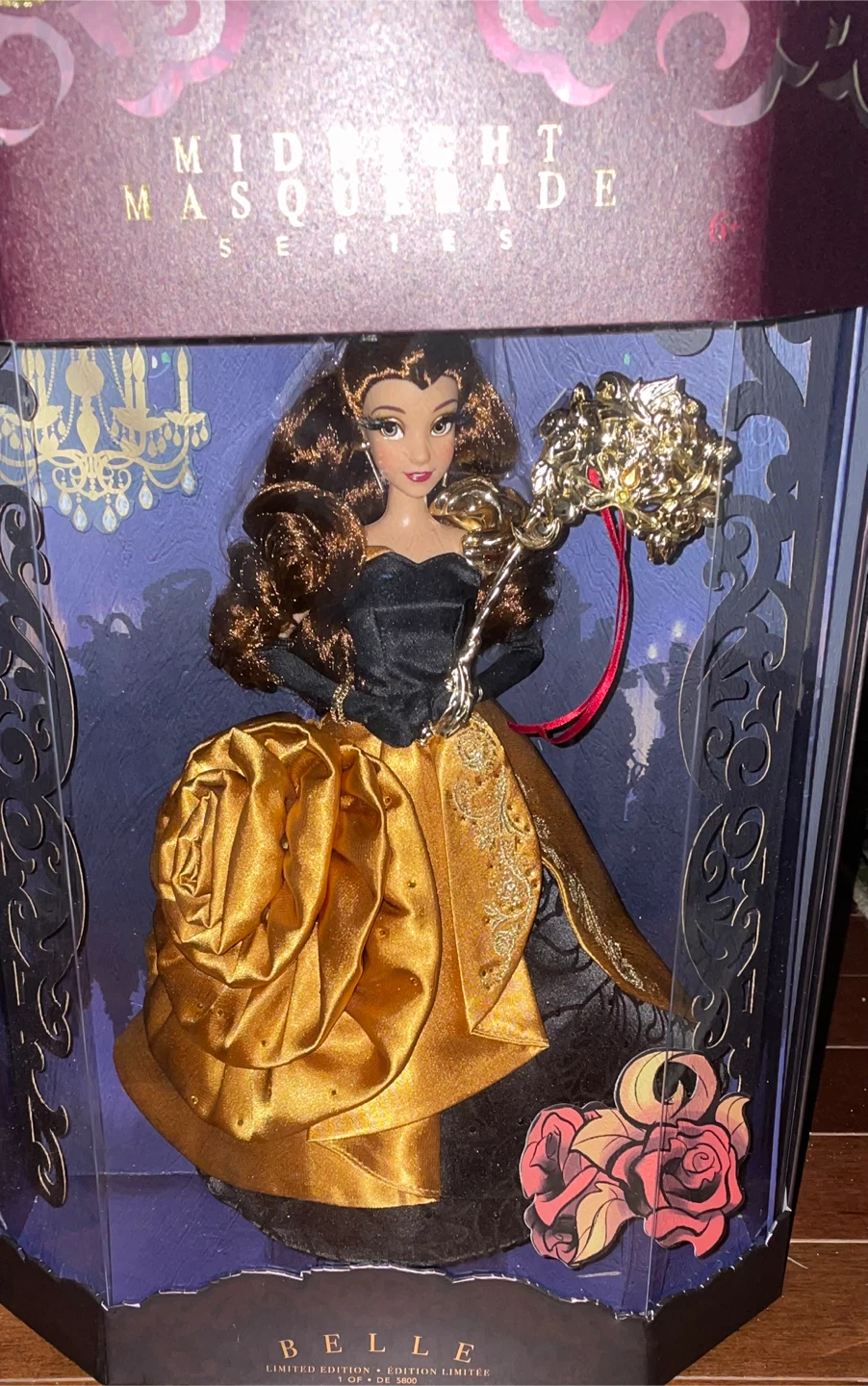 Limited Release Disney Belle Beauty & the Beast Doll Rose - photo 2