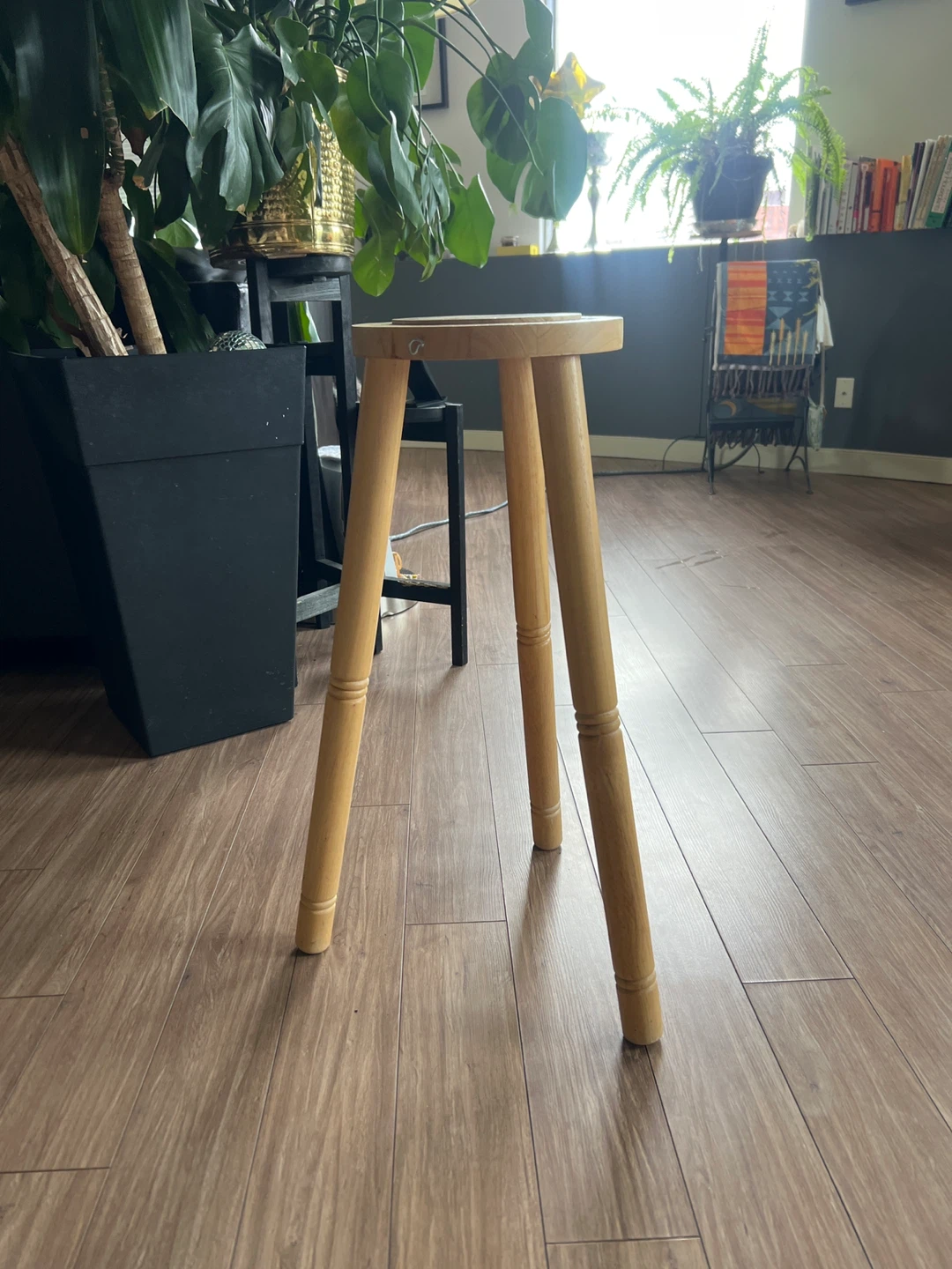 Wooden plant stand