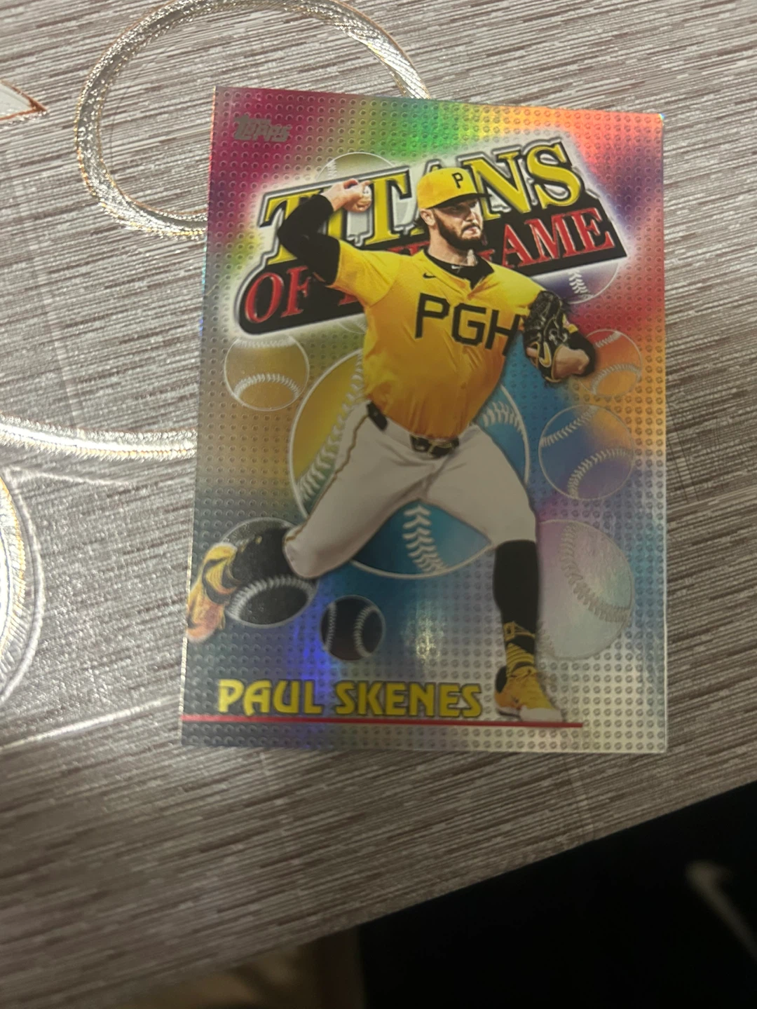 Paul Skenes 2024 Topps Titans of the Game Baseball Card