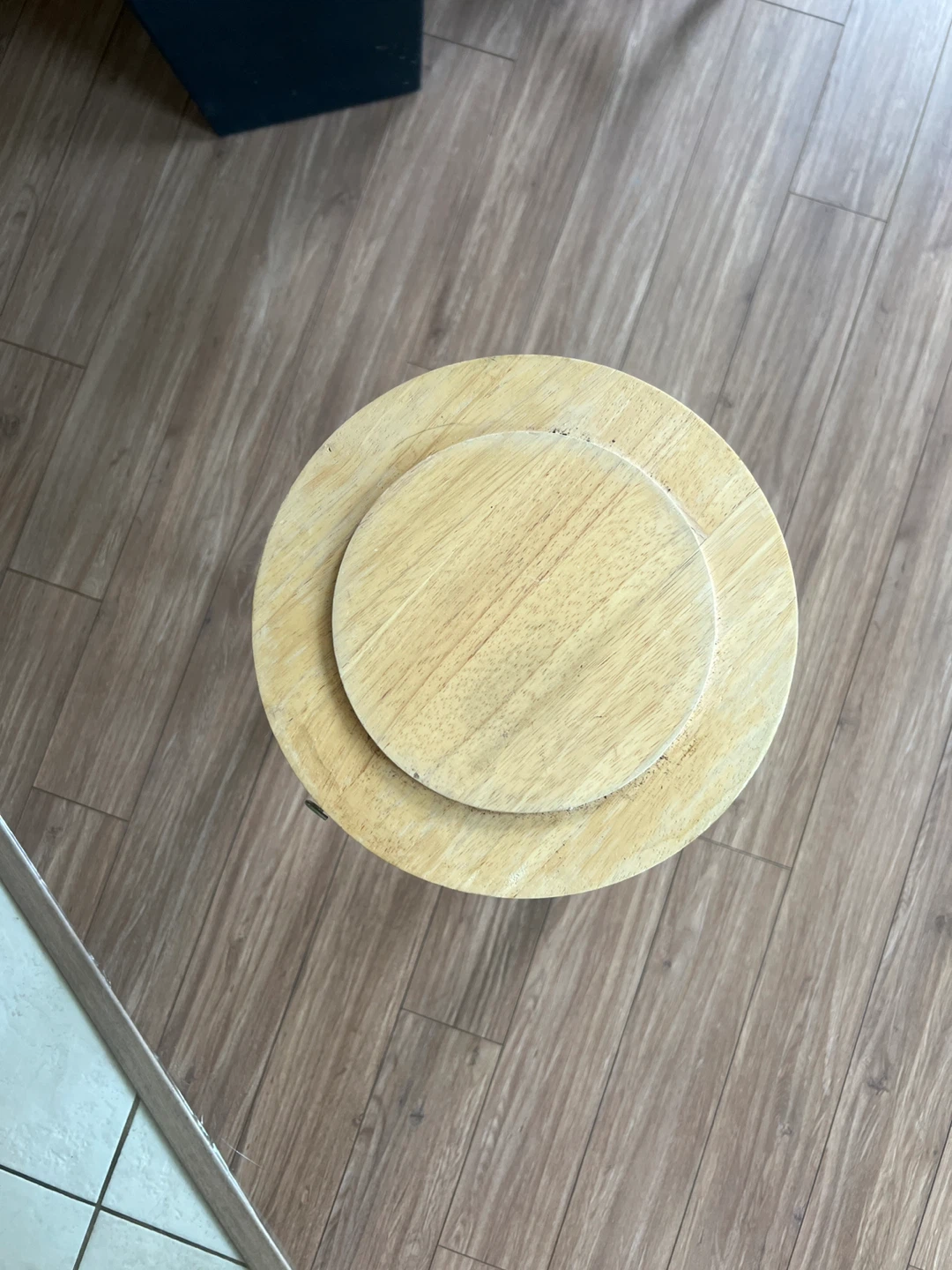 Wooden plant stand - photo 4