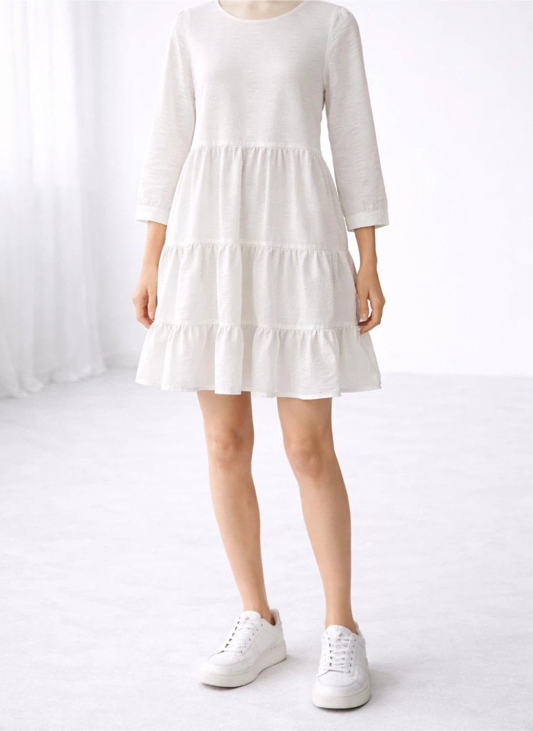 White  Mini Dress S