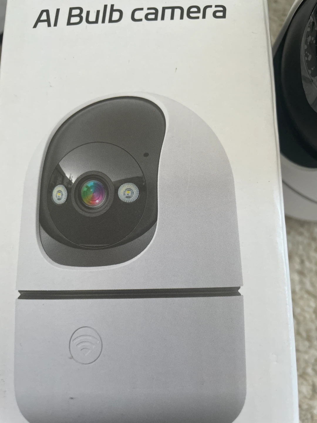 New AI Bulb Camera Indoor Security Camera 2K - photo 2