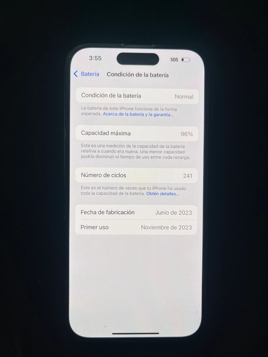 iPhone 15 128gb unlocked 96% battery - photo 3