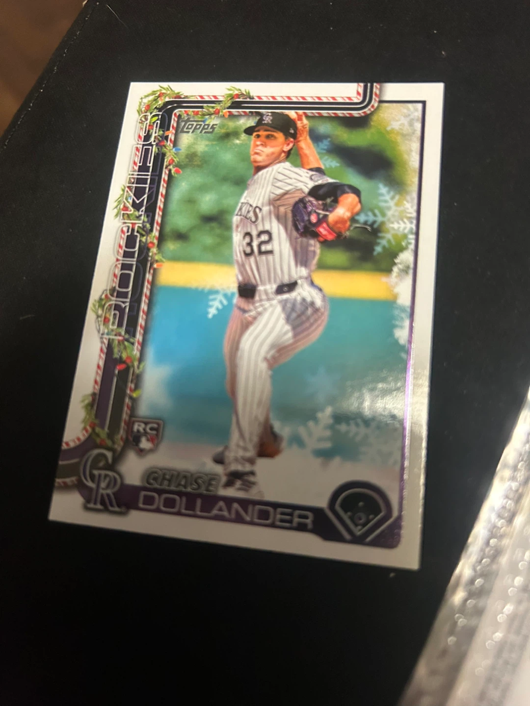 2024 Topps Bowman Chrome Holiday Chase Dollander RC Card