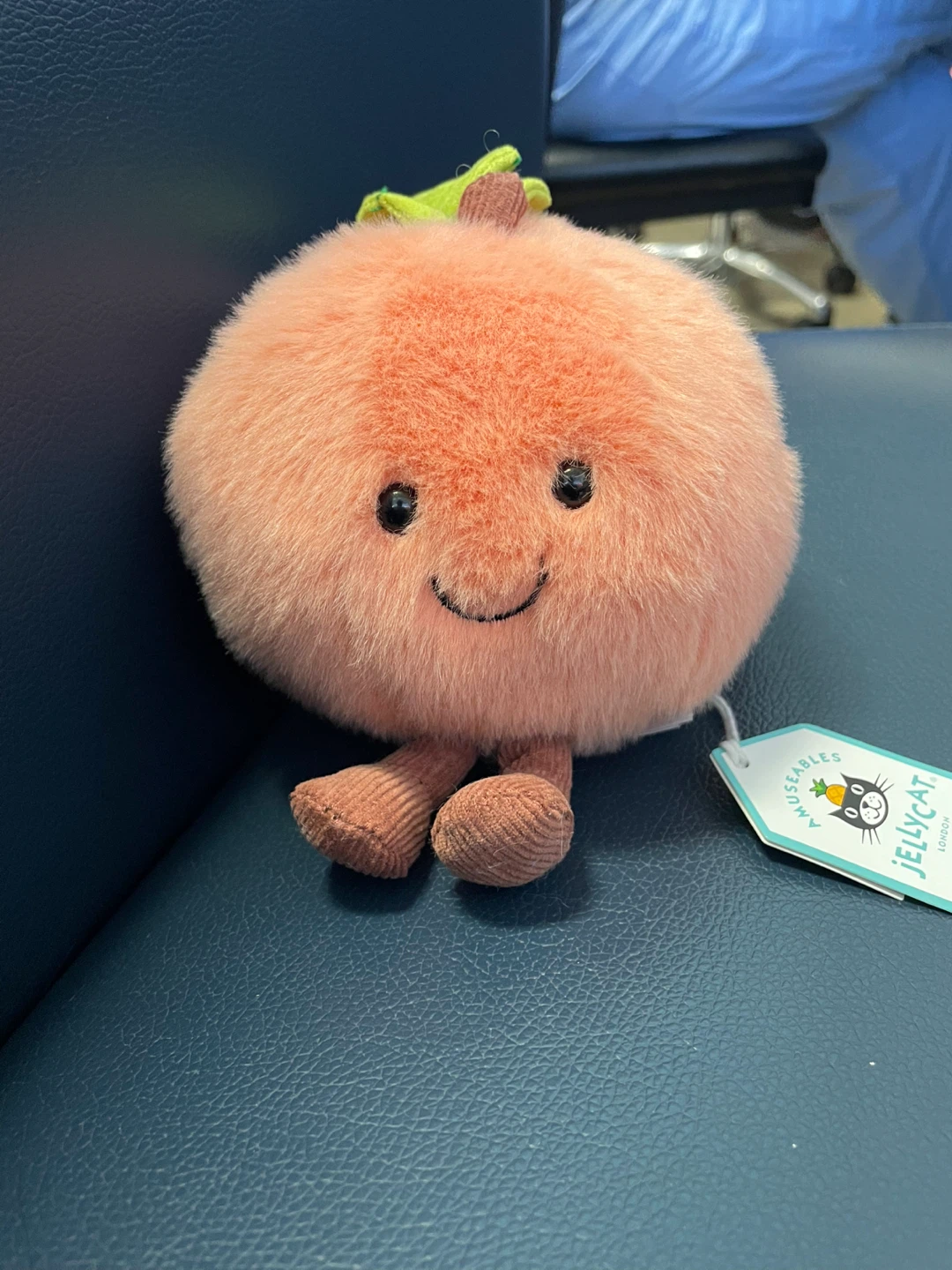 Jellycat peach