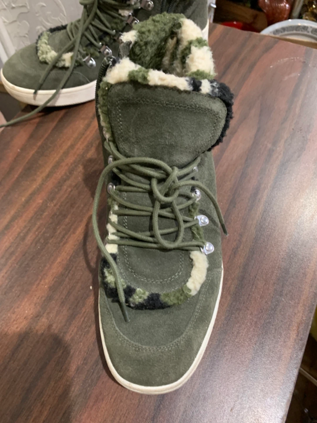 Steve Madden Women's Camo & Shearling Winter Boots - photo 3
