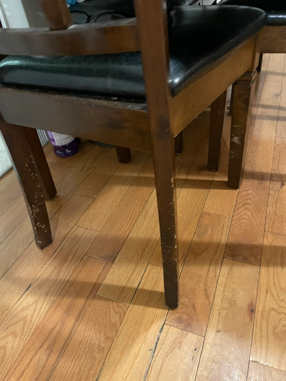 Wooden Dining Table and Chairs Set - photo 2