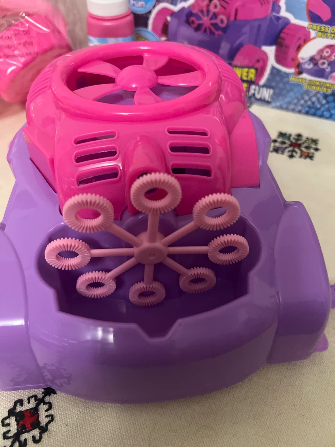 Super Bubble Mower Bubble Machine Toy - photo 3