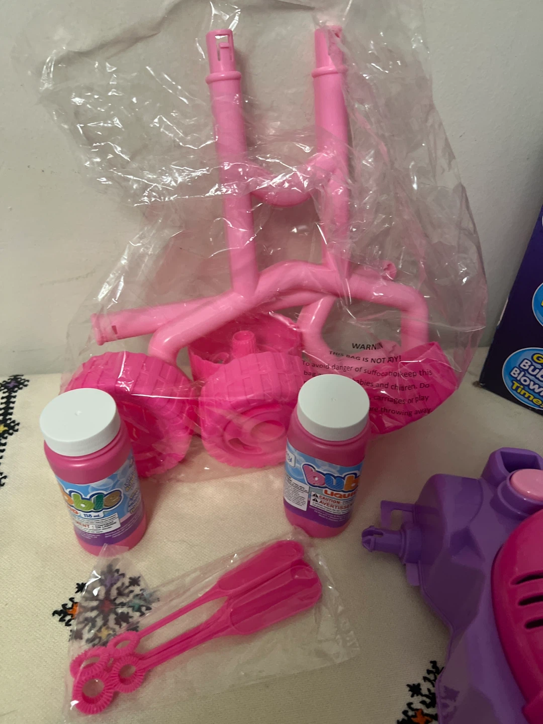Super Bubble Mower Bubble Machine Toy - photo 4
