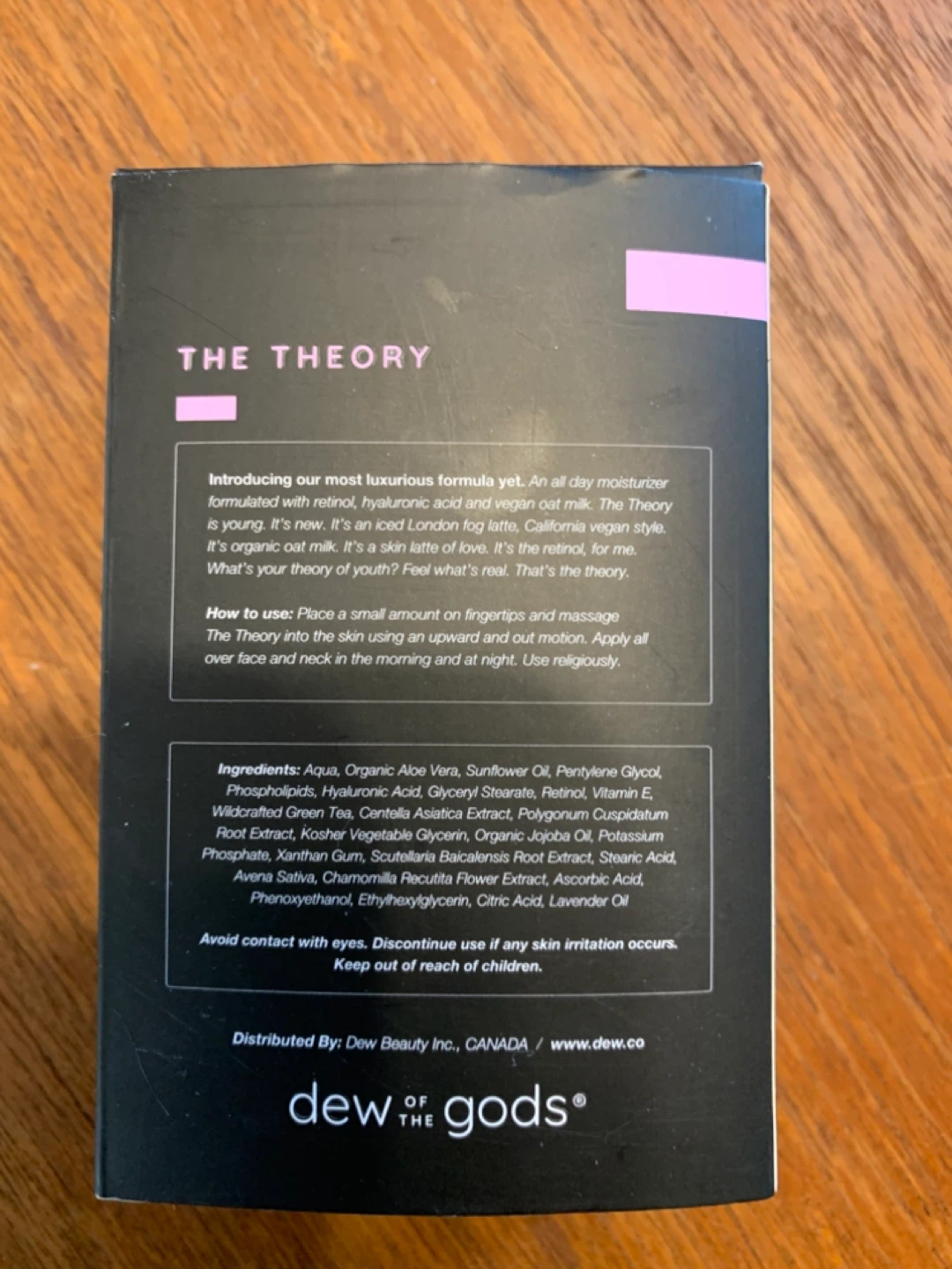 Dew of the Gods The Theory
