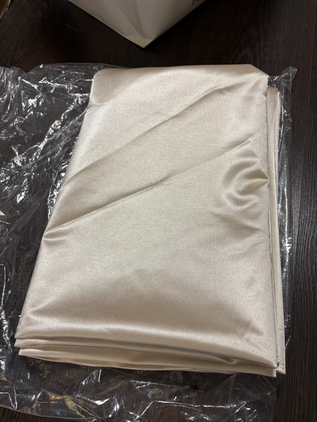 Cream Tablecloth