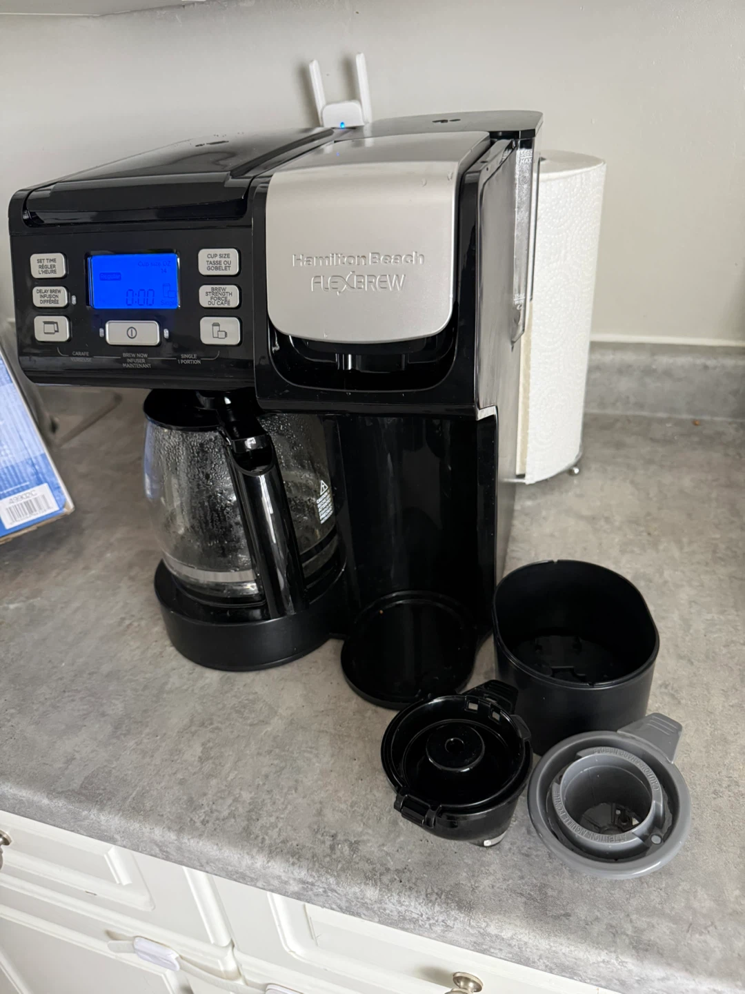 LIKE NEW Hamilton Beach FlexBrew Trio 2-Way Coffee Maker - photo 5