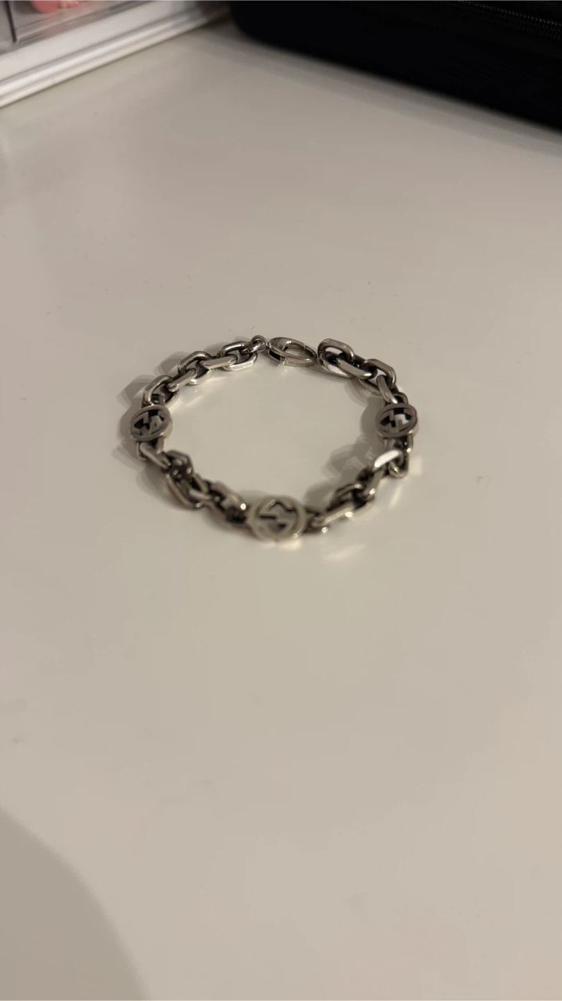 Gucci Sterling Silver Bracelet