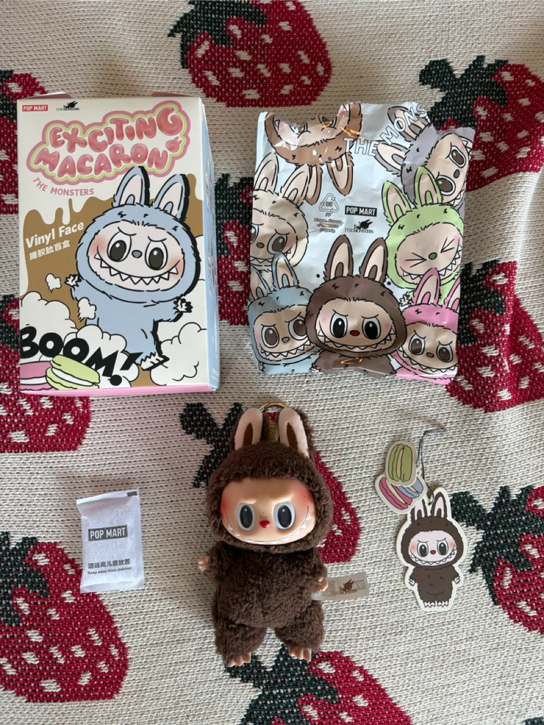 Pop Mart LABUBU The Monsters Exciting Macaron 🤎 CHESTNUT COCOA