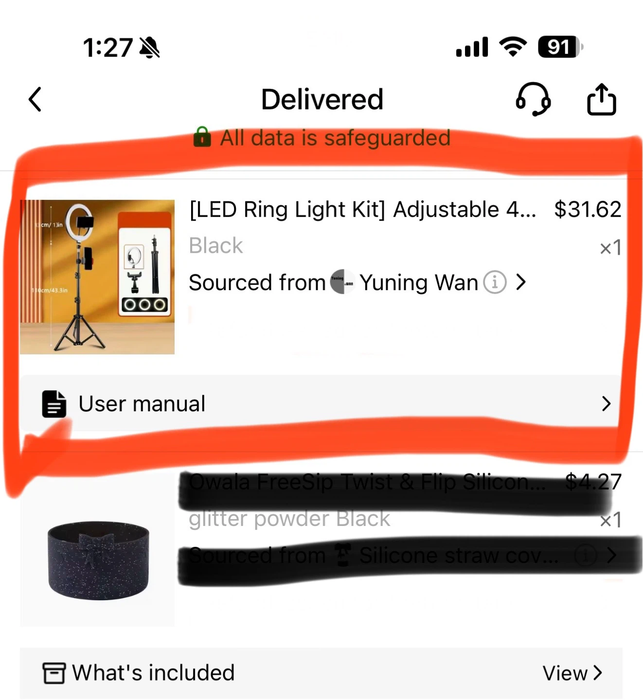 13-inch LED Ring Light with Adjustable Stand - photo 3