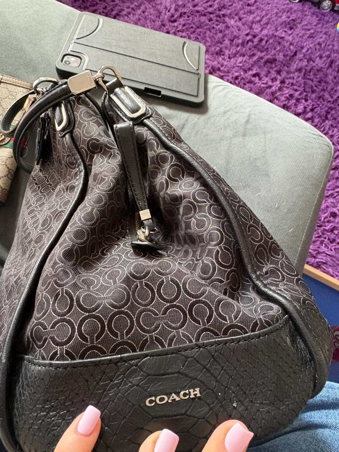 Coach Monogram Hobo Shoulder Bag - photo 2
