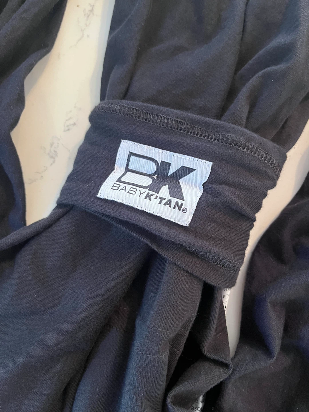 BABY K’TAN Baby wrap carrier sling 100% cotton - Black - photo 2