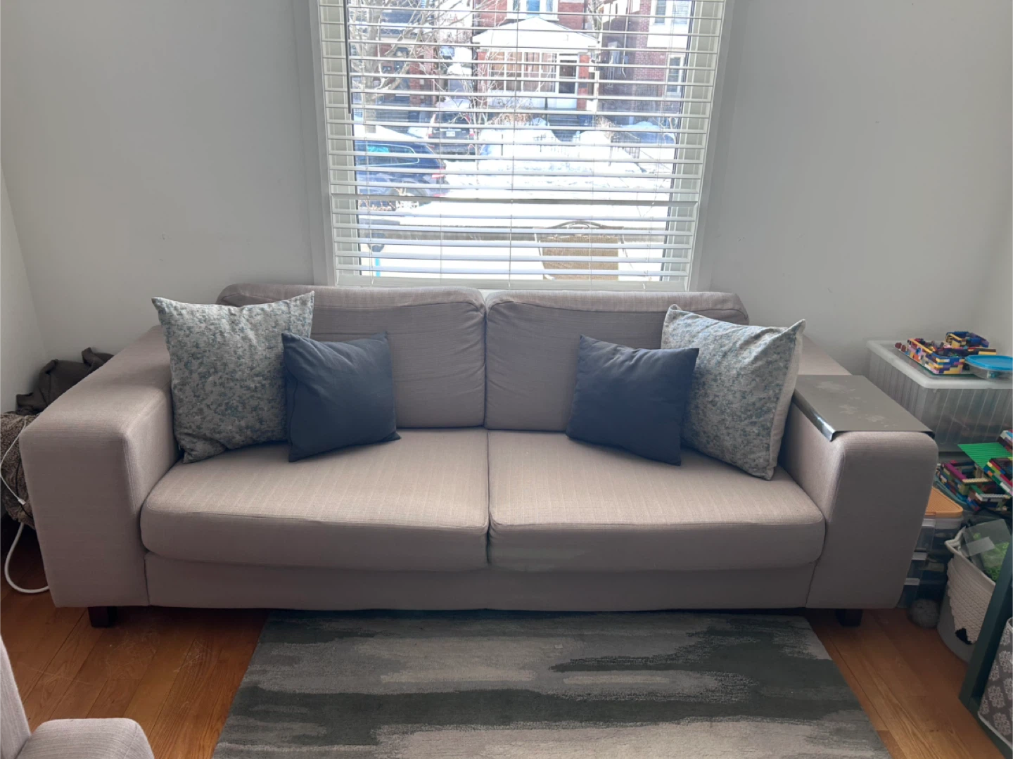 EQ3 Comfortable Fabric Sofa and Armchair Set - photo 2