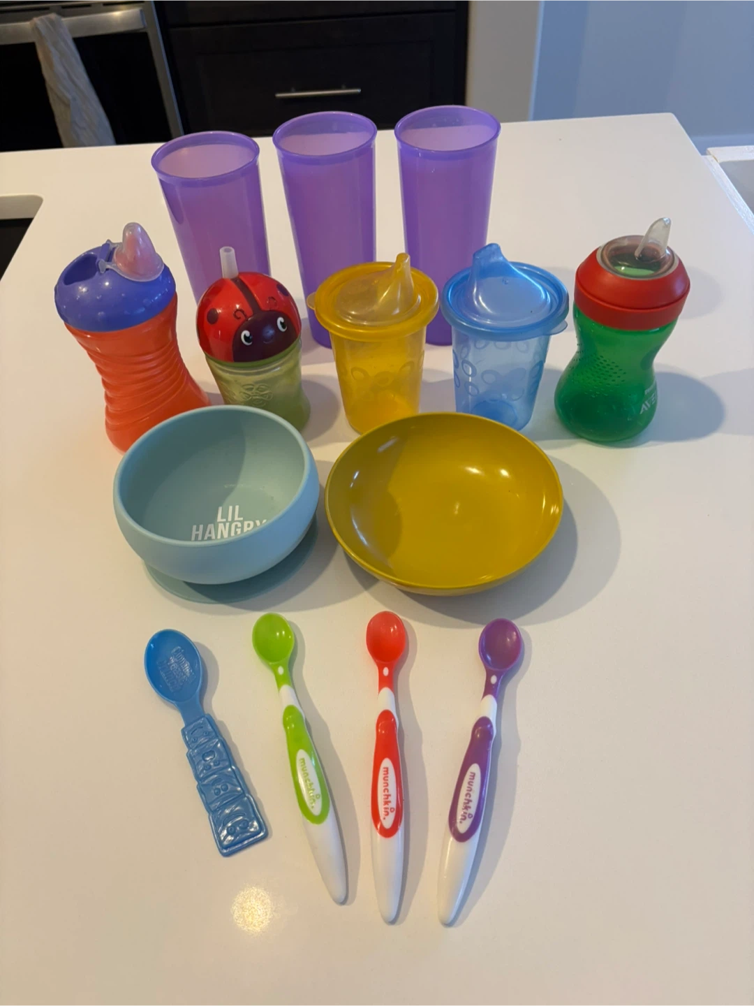 Toddler-Baby Drinkware, Bowls, & Feeding Spoons For Sale