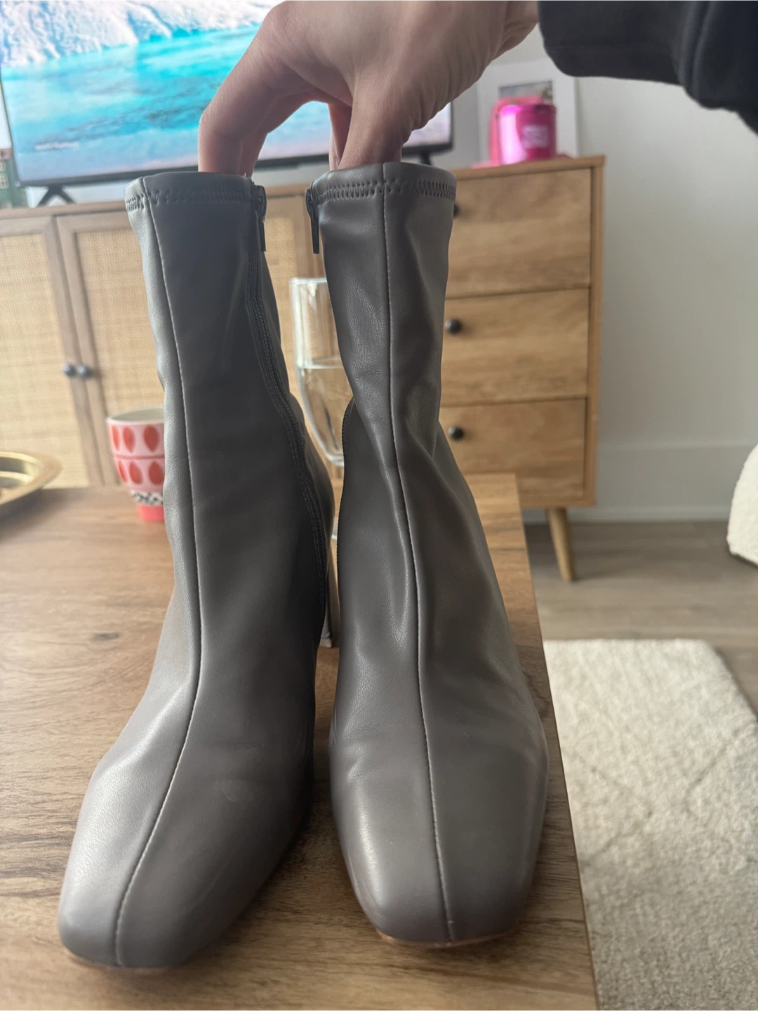 Grey Ankle Boots - photo 2