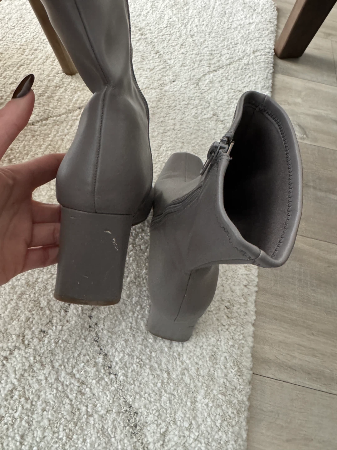 Grey Ankle Boots - photo 4