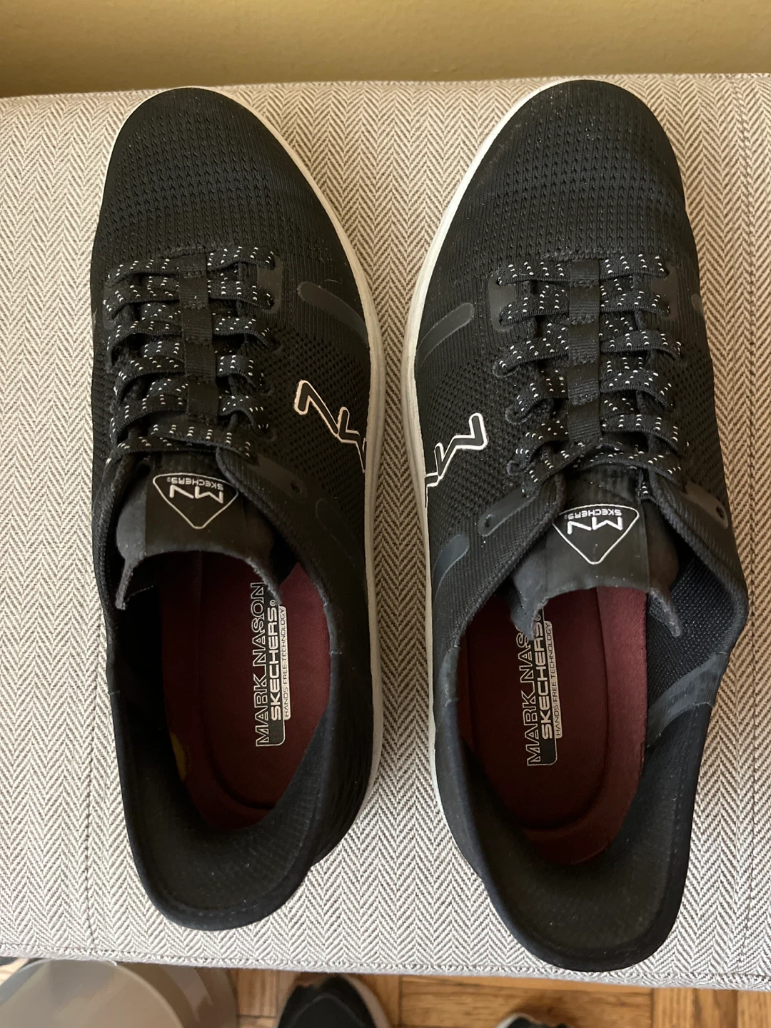 Skechers Mark Nason Black Athletic Shoes
