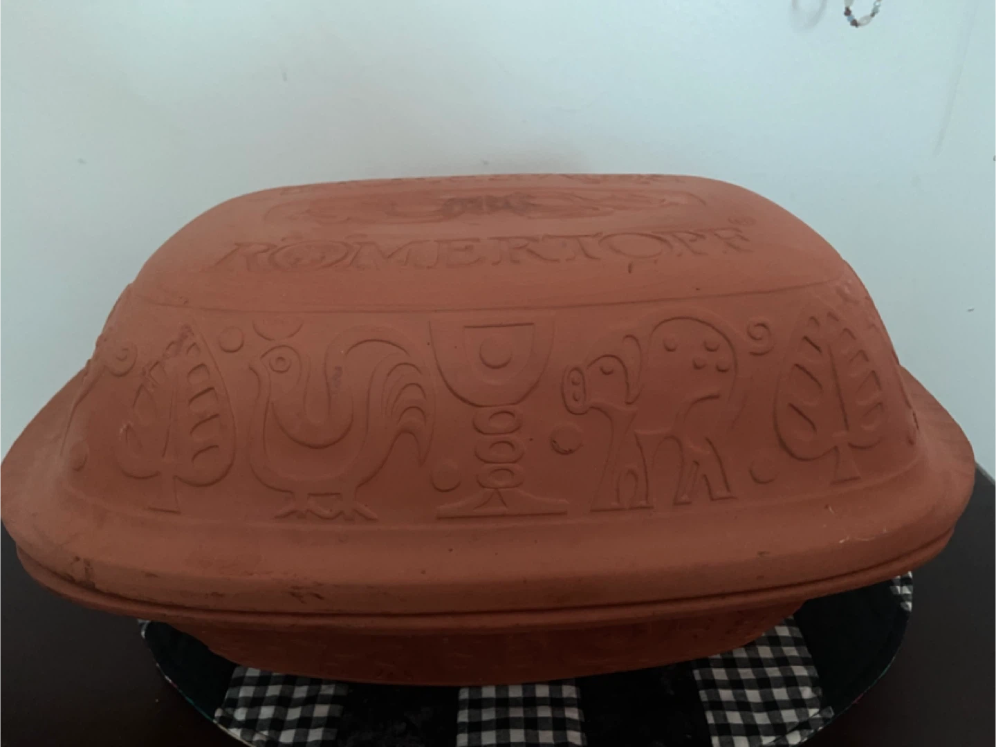 Romertopf Terracotta Roasting Dish with Lid