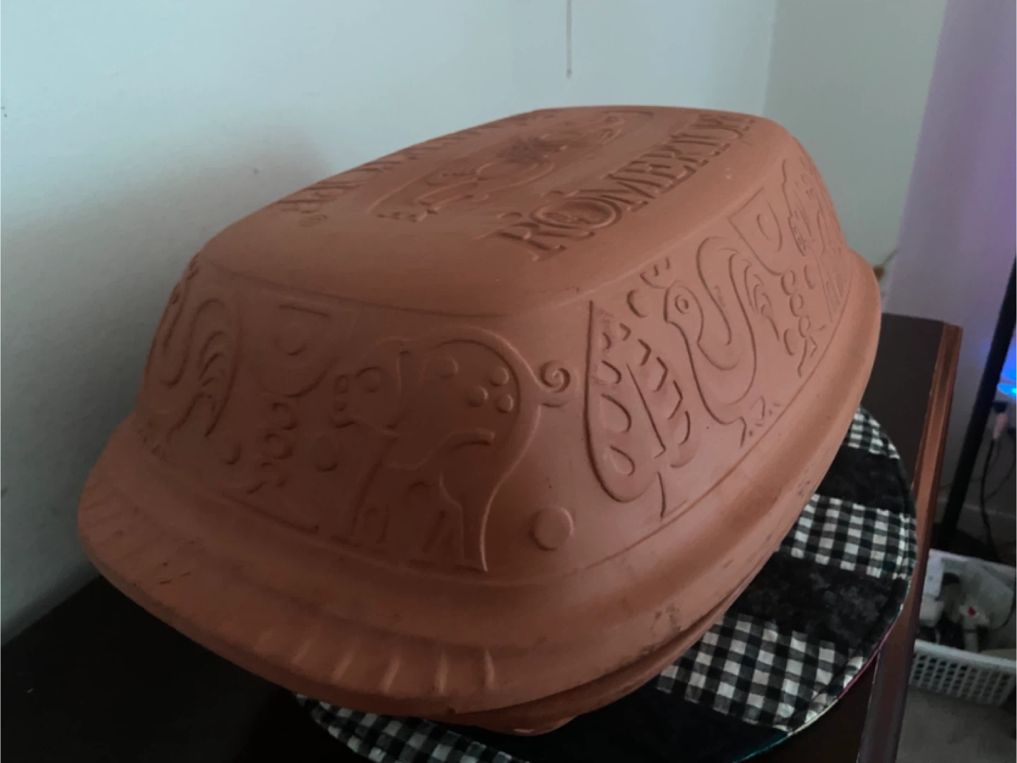 Romertopf Terracotta Roasting Dish with Lid - photo 2