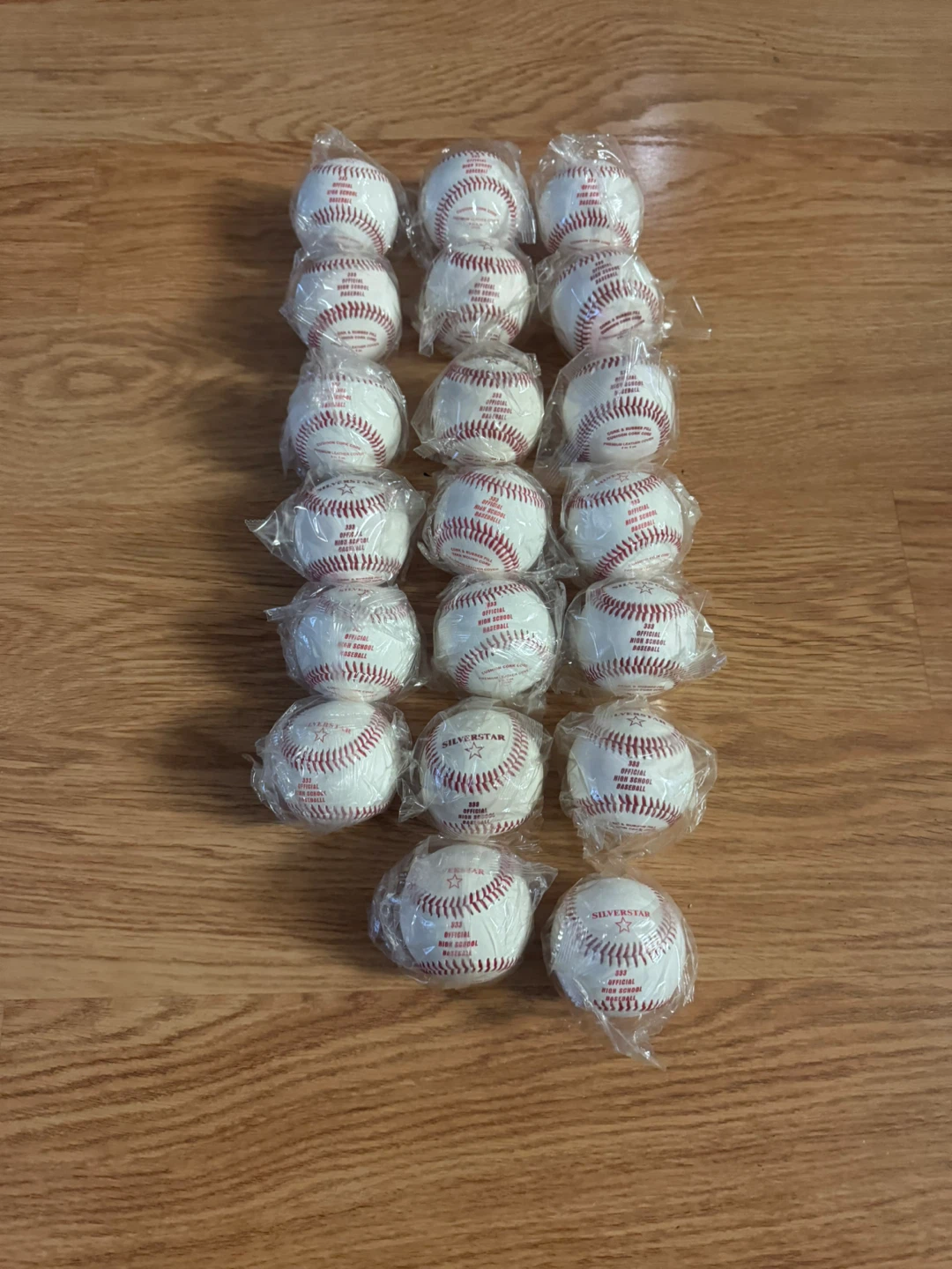 NEW Silverstar 333 Baseballs - 20