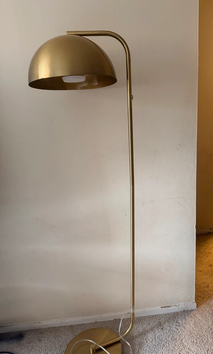 Gold Dome Floor Lamp - photo 2