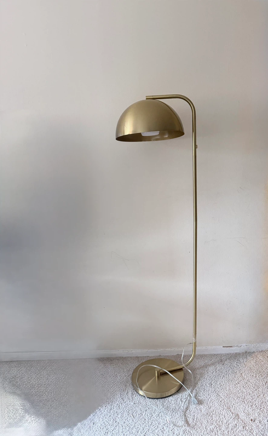 Gold Dome Floor Lamp