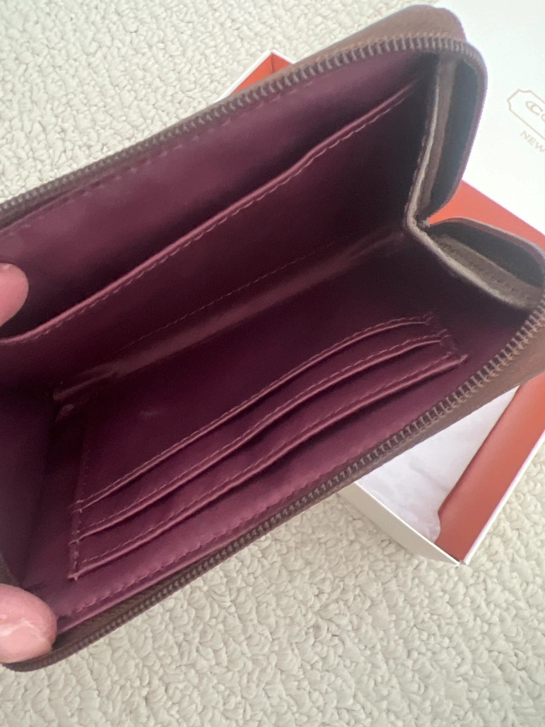 Coach Zip Around Wristlet - photo 3