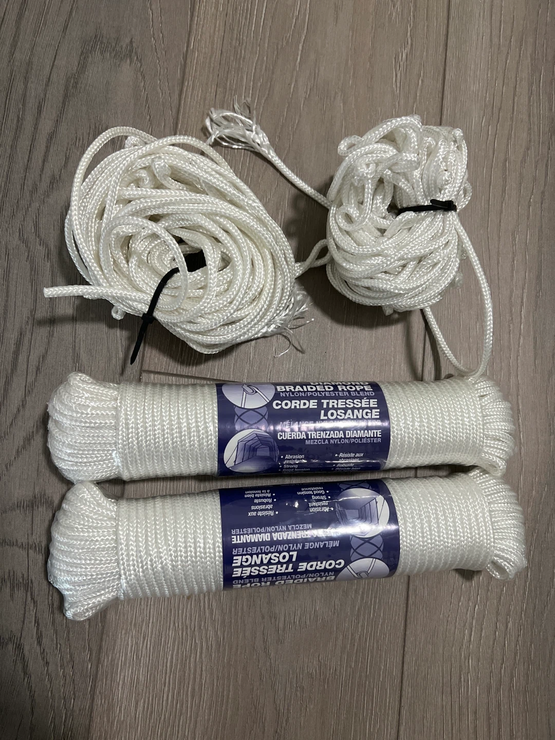 Diamond Braided Rope Set (3 total)