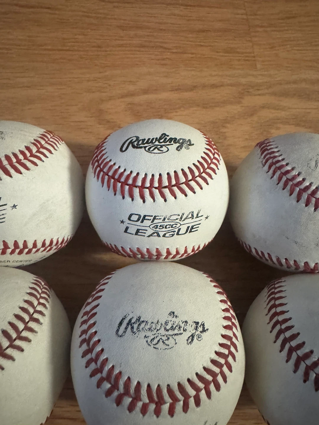 Used Rawlings 45CC Official League Baseball - photo 2