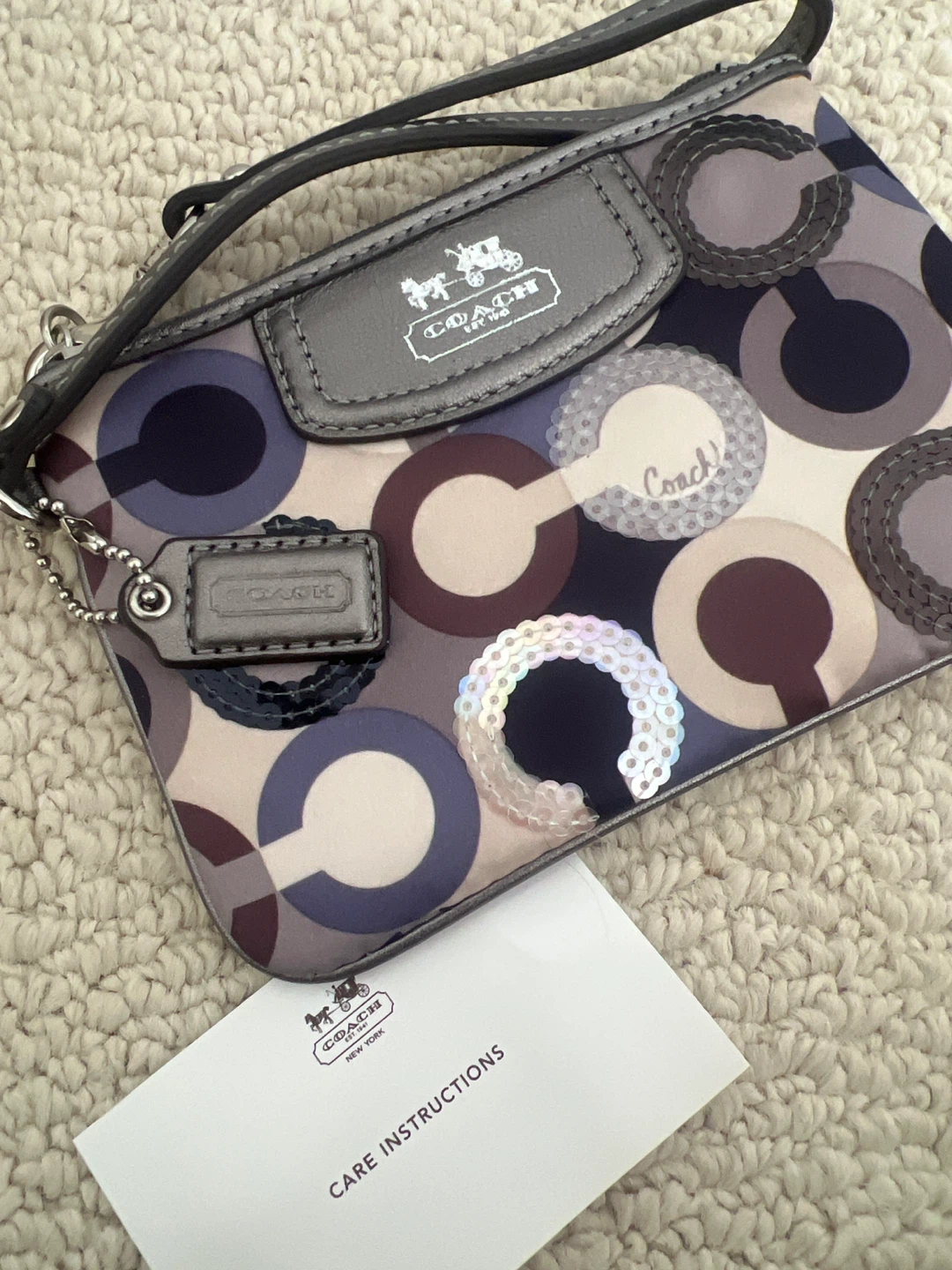 Coach Signature C Wristlet Pouch - photo 2