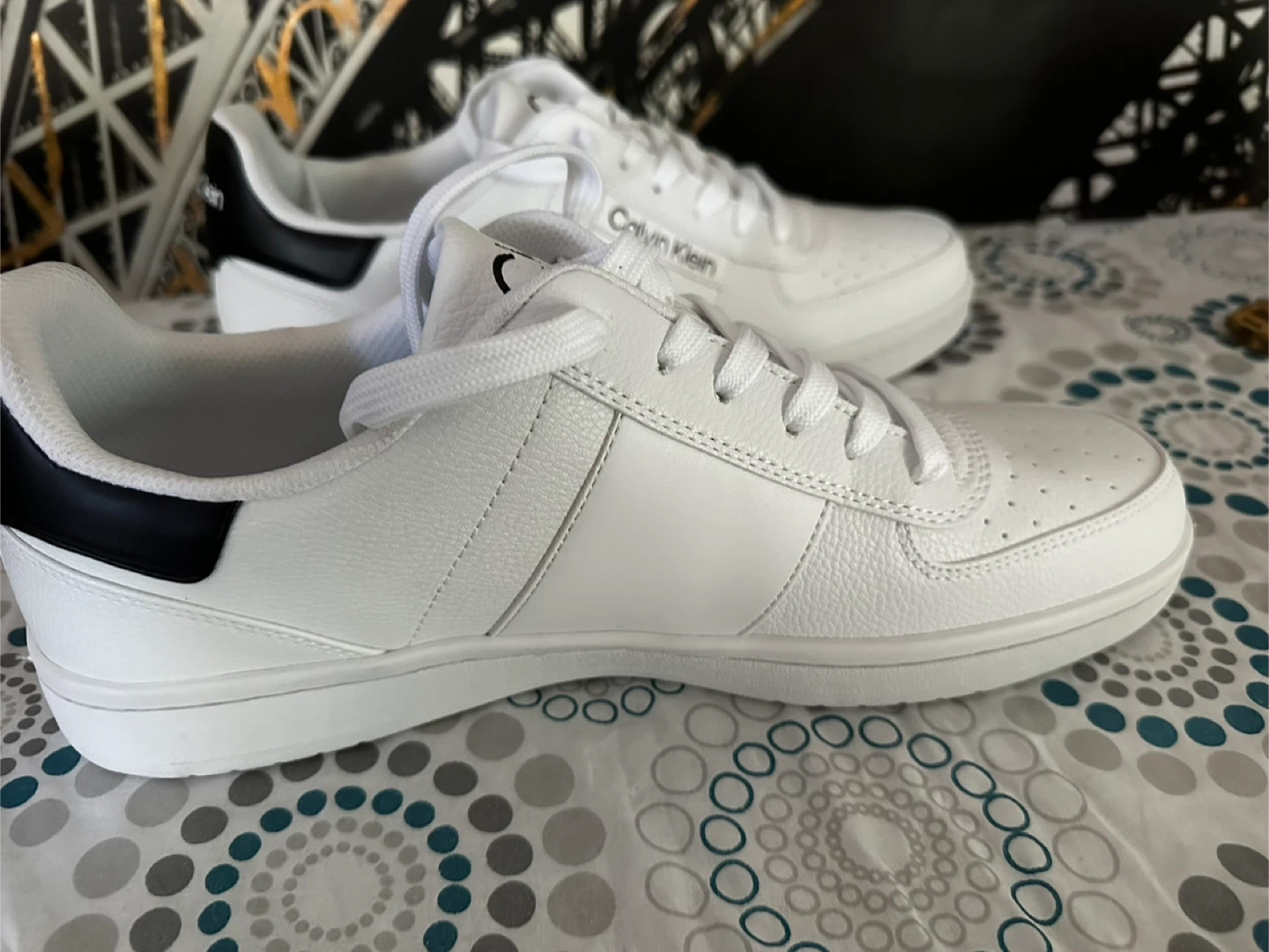 Calvin Klein White Leather Sneakers - photo 2