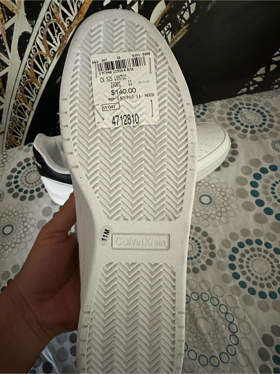 Calvin Klein White Leather Sneakers - photo 4