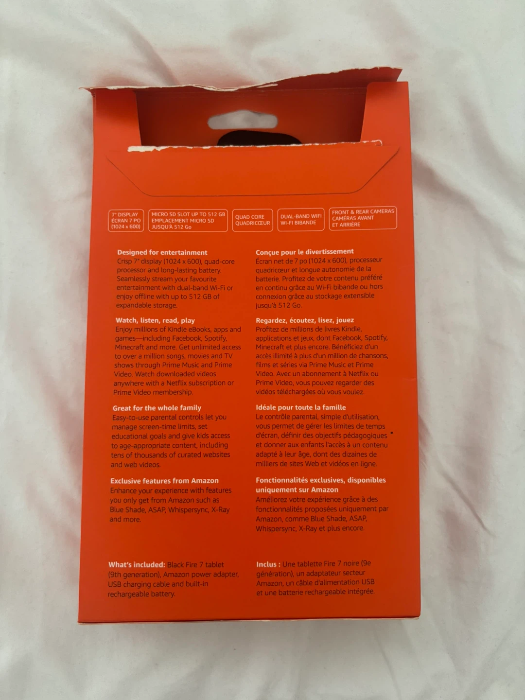 NEW Amazon Fire 7 Tablet (9th Gen) 32GB - photo 2