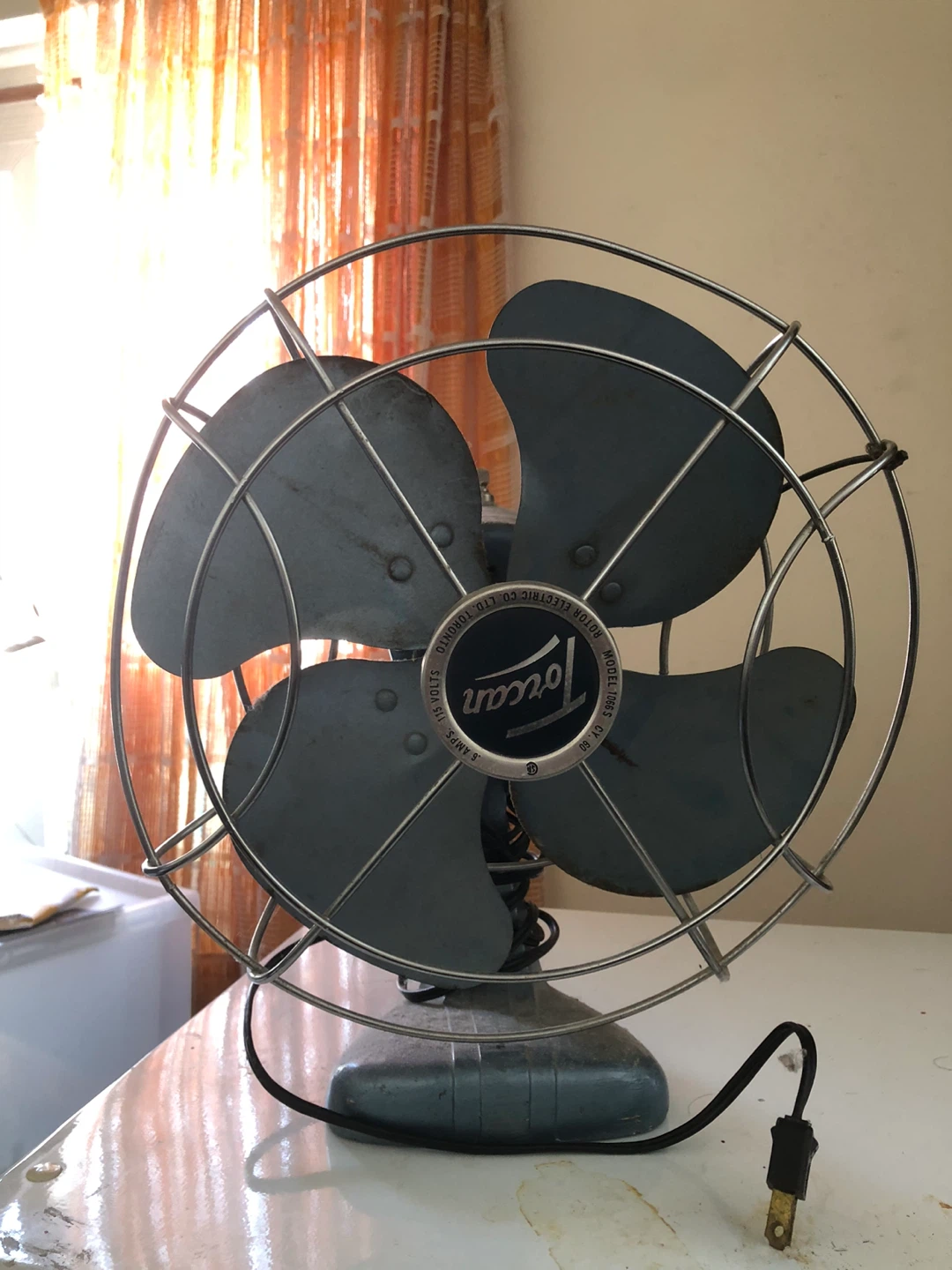Vintage Torcan Electric Fan