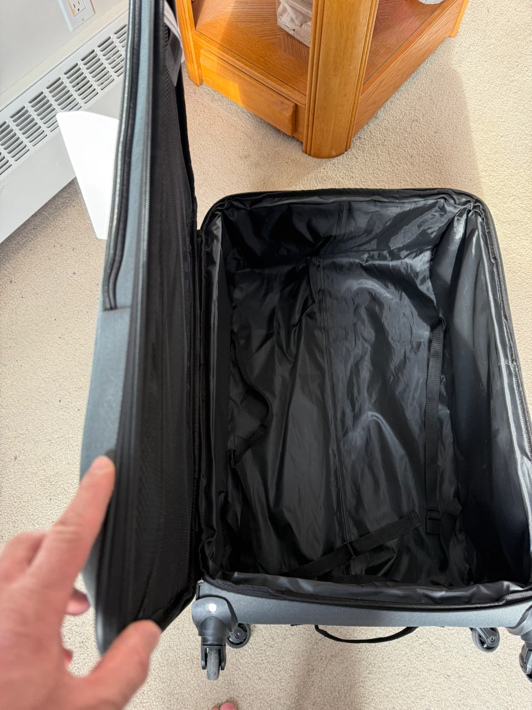Large Outbound Spinner Suitcase - Grey - photo 4