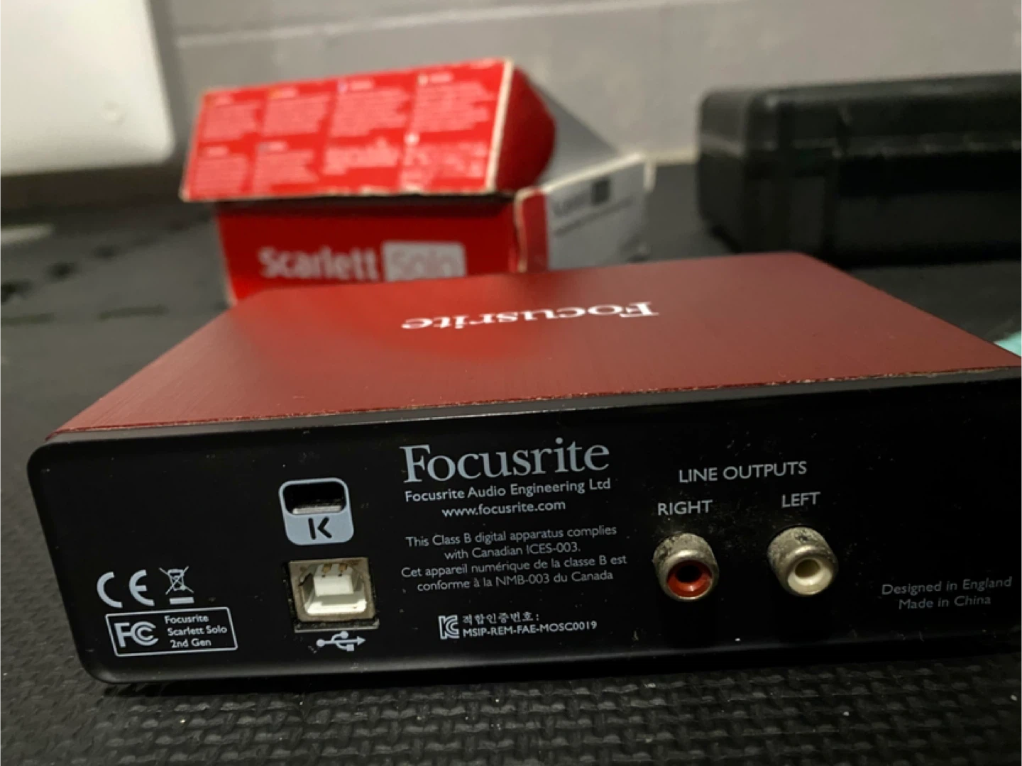Focusrite Scarlett Solo 2nd Gen Audio Interface - photo 3