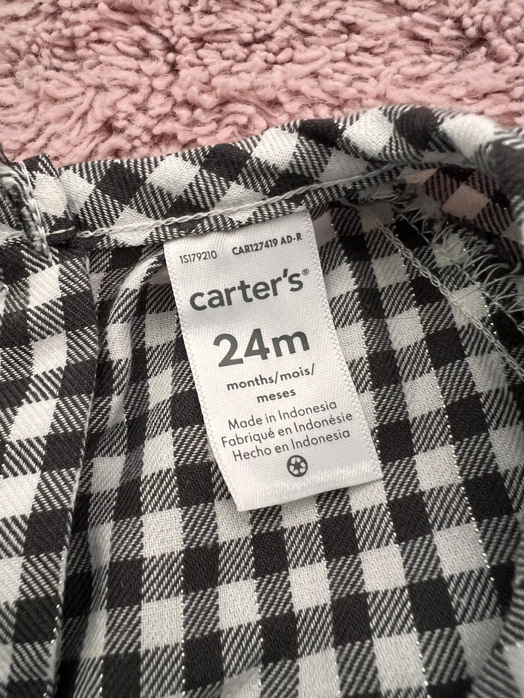 Carter's Gingham Dress - 24 Months - photo 4