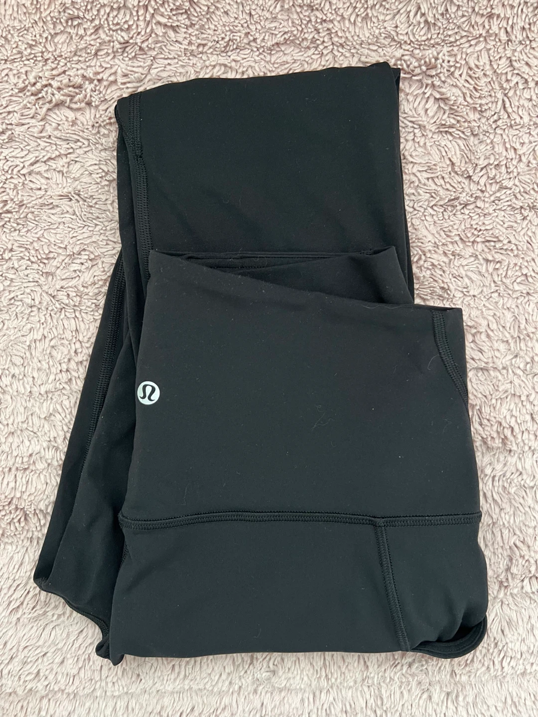 Lululemon Black Align Leggings with Pockets 25”