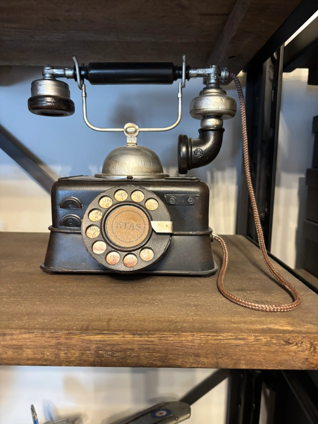 Vintage Rotary Phone Decor