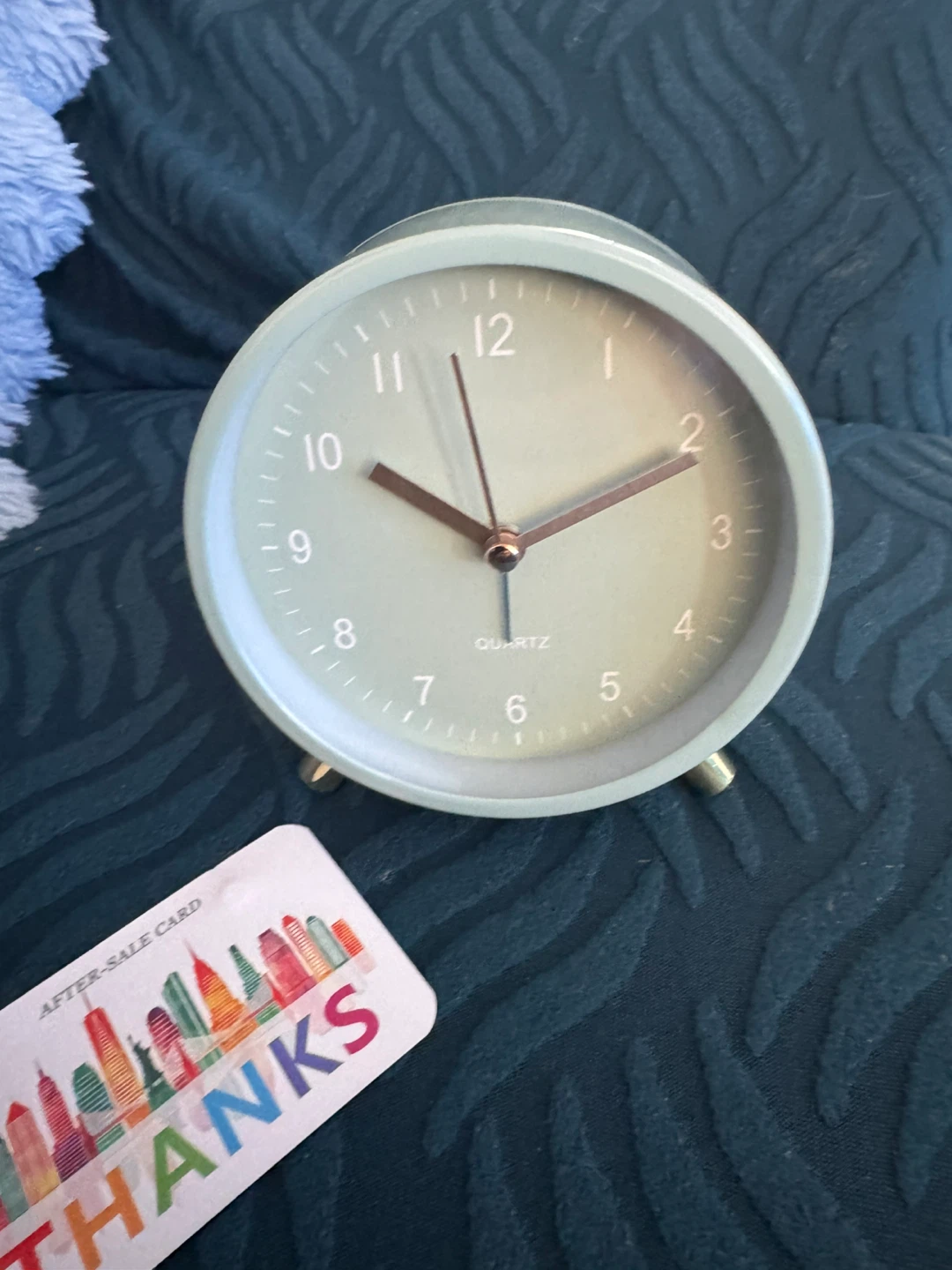Alarm Clock Model 9045 - Quartz - Light Green