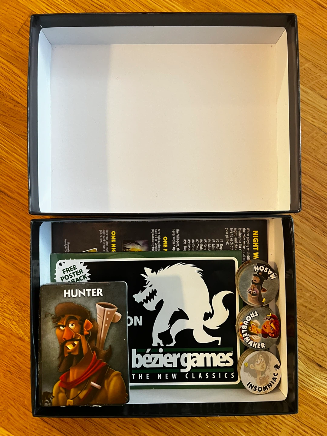 One Night Ultimate Werewolf Tabletop Game - photo 3