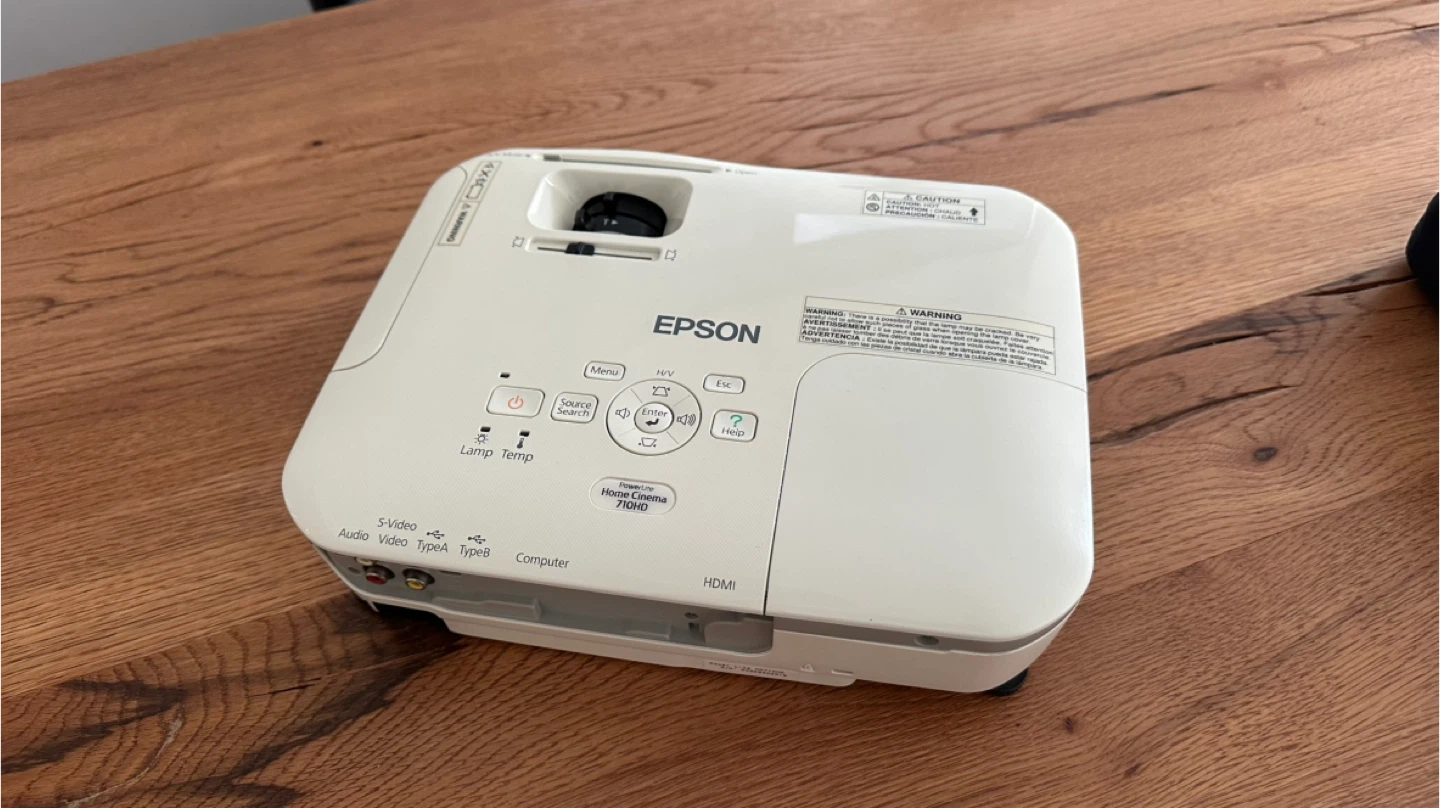 Epson PowerLite Home Cinema 710HD Projector - photo 3
