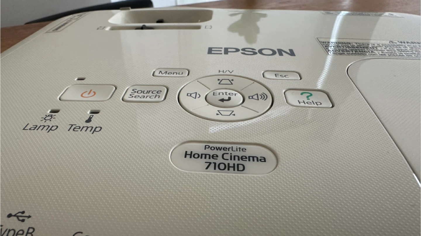 Epson PowerLite Home Cinema 710HD Projector - photo 4