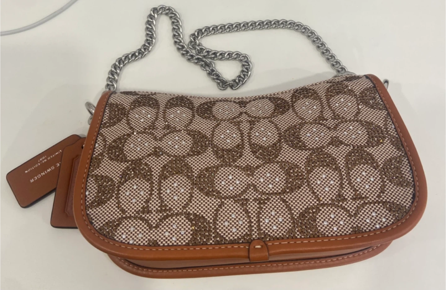 Coach crystal swinger bag 20 - photo 3