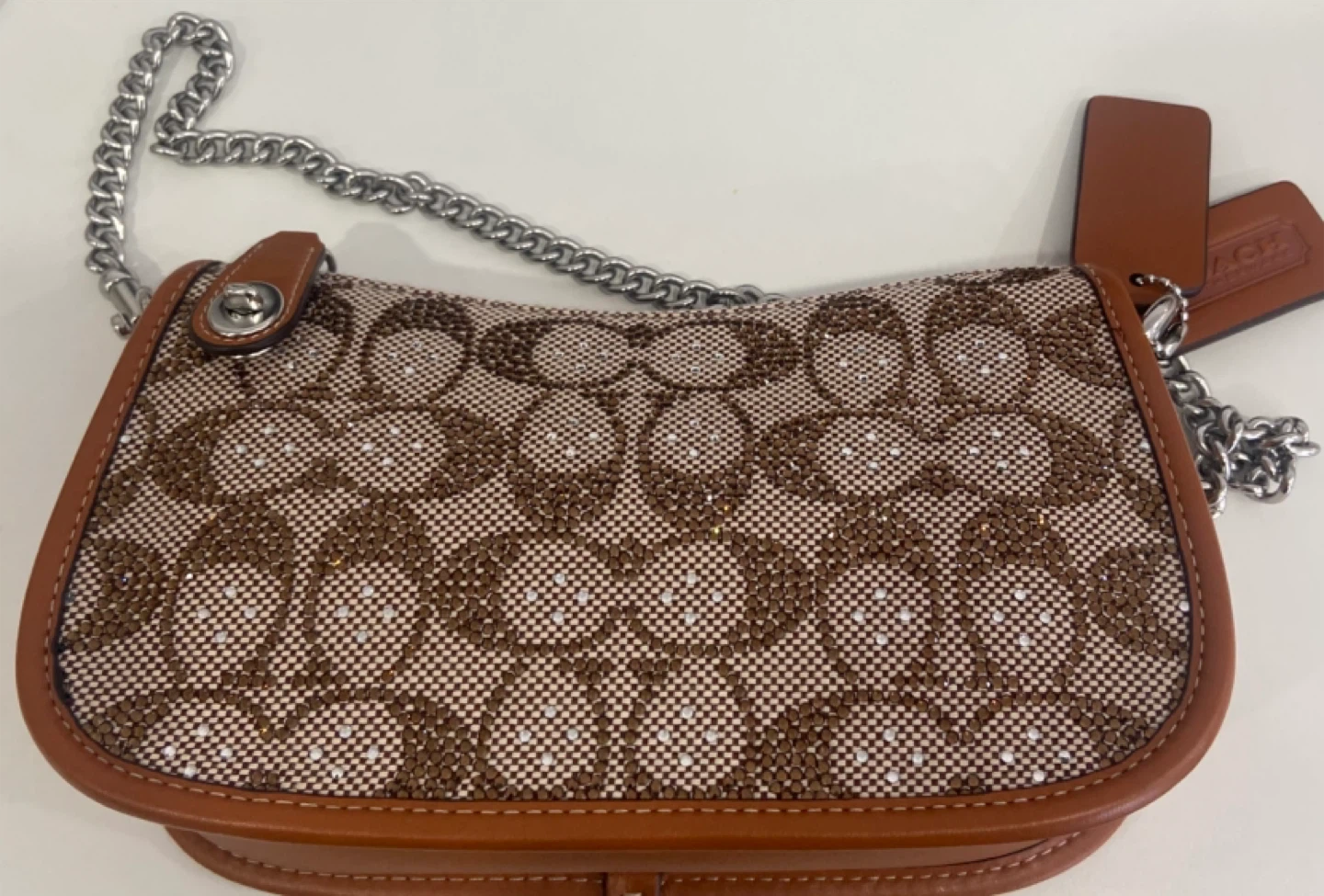 Coach crystal swinger bag 20 - photo 5